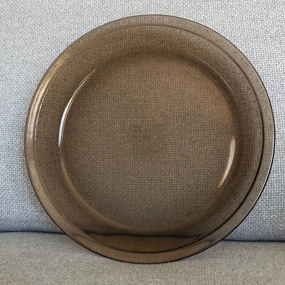 PYREX 209 Brown Pie Dish 23 cm Oven and Microwave Safe USA